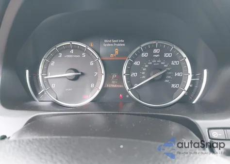 2018 Acura Tlx Tech Pkg из США, поврежденный, VIN 19UUB3F59JA004190